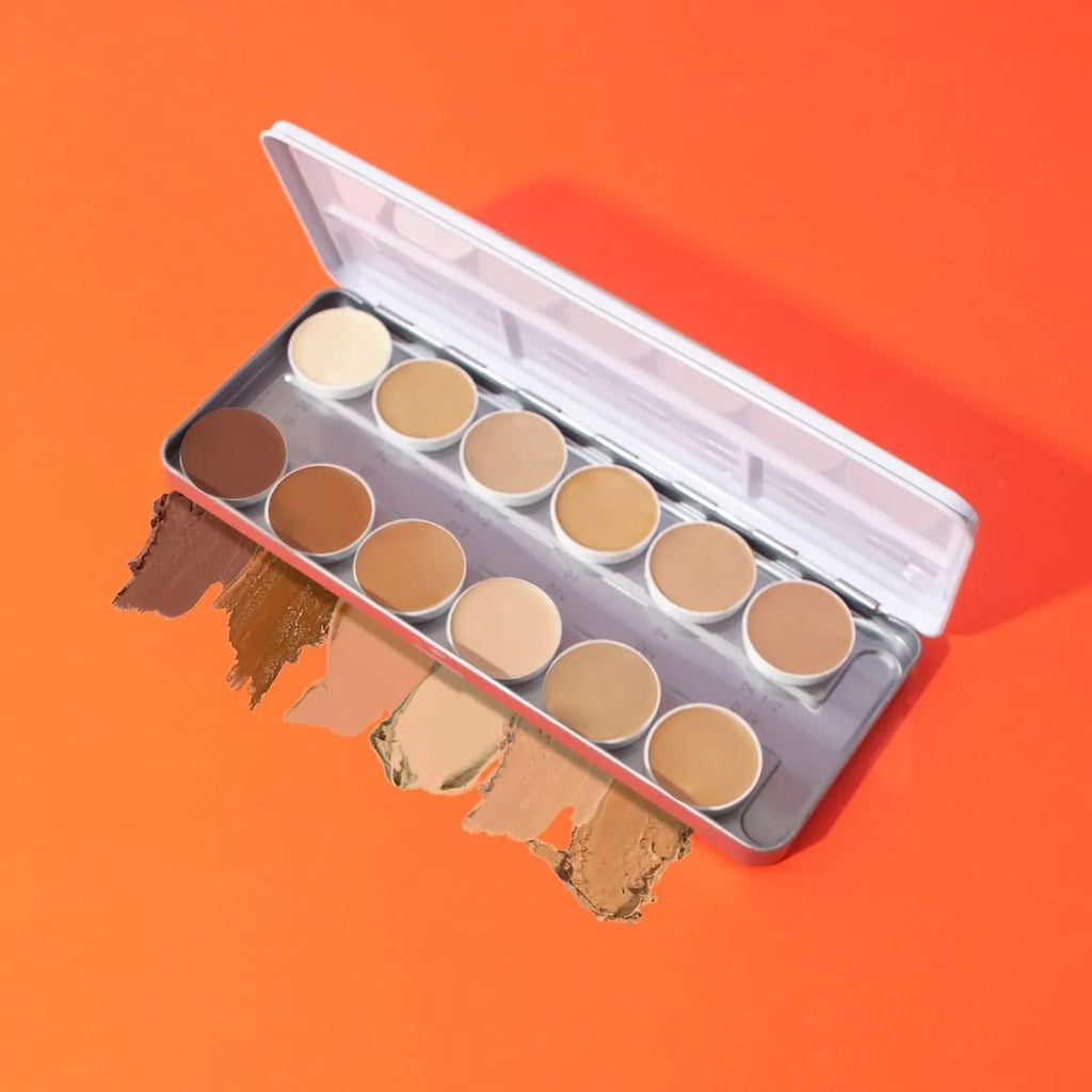 KRYOLAN DERMACOLOR PALETA CAMUFLAJE 12 TONOS
