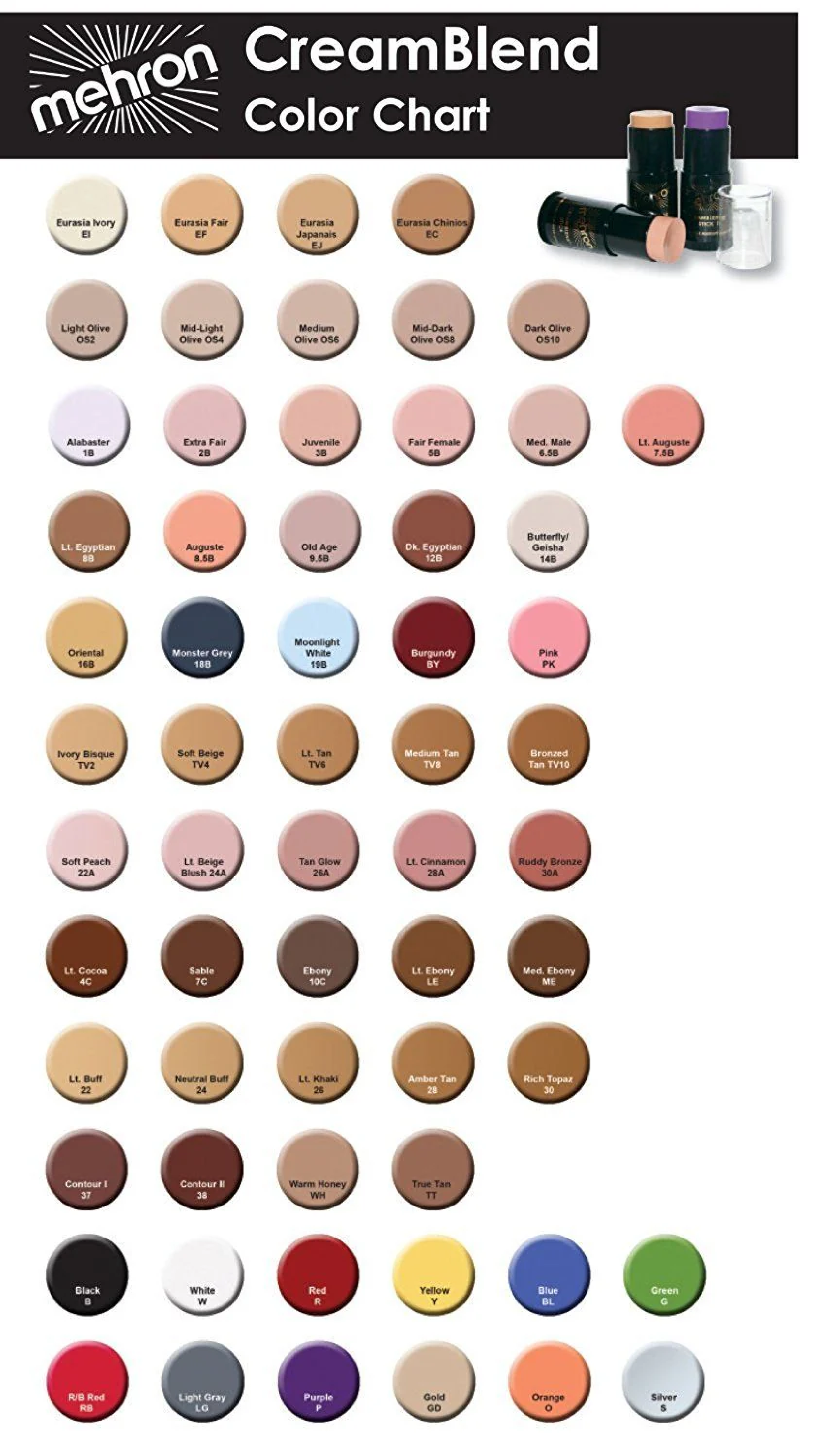 CreamBlend Stick Makeup
