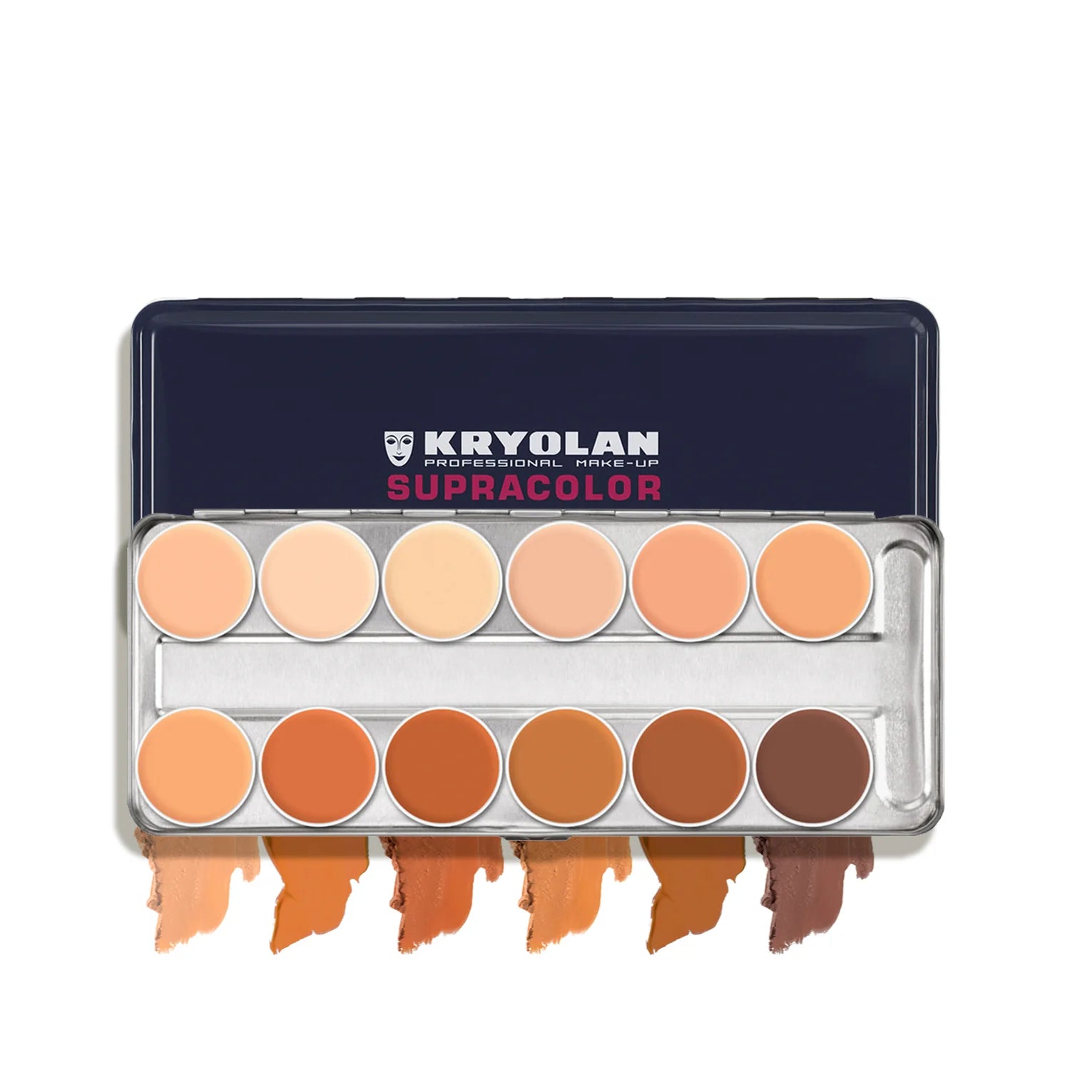 KRYOLAN SUPRACOLOR PALETA 12 TONOS TT