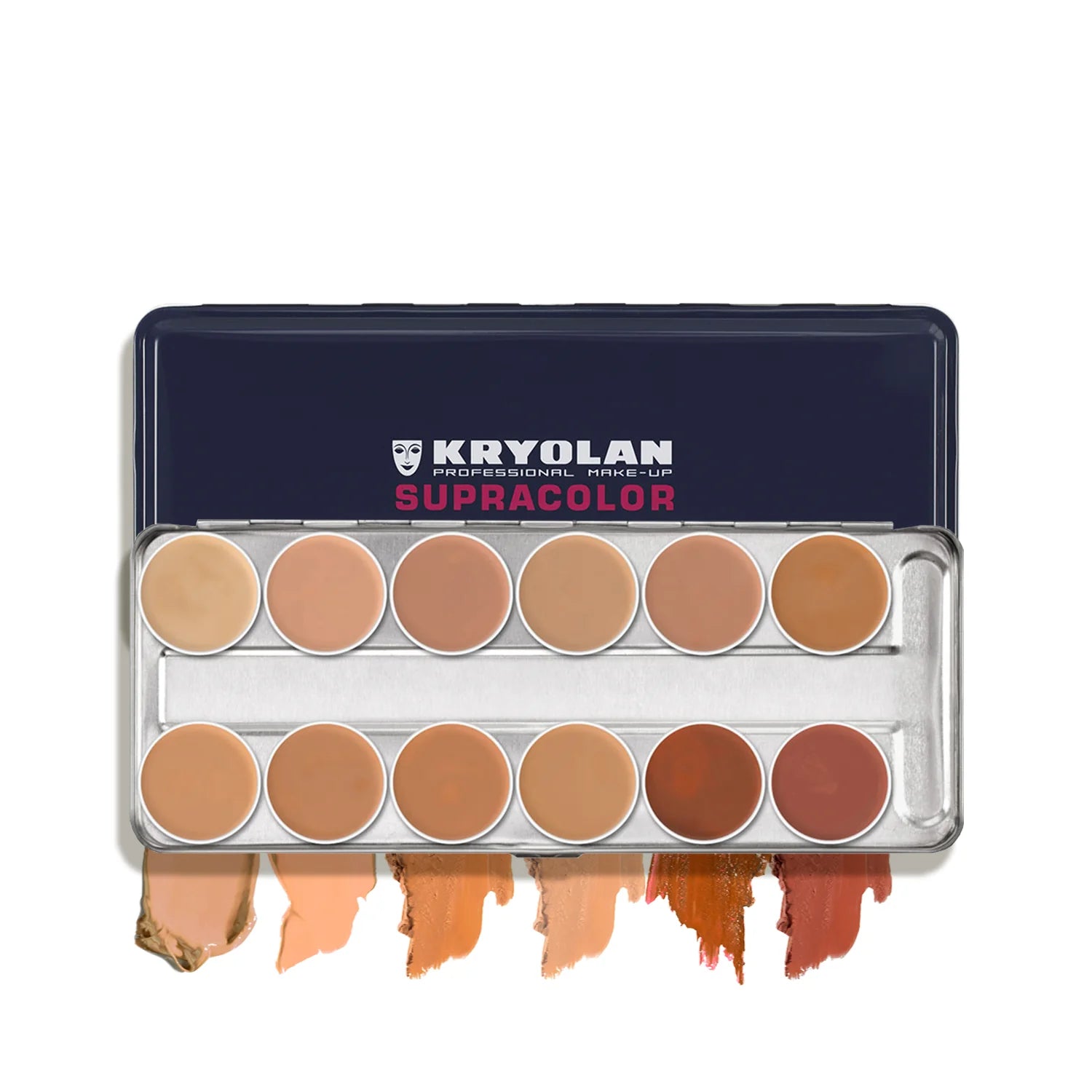 KRYOLAN SUPRACOLOR PALETA 12 TONOS TV