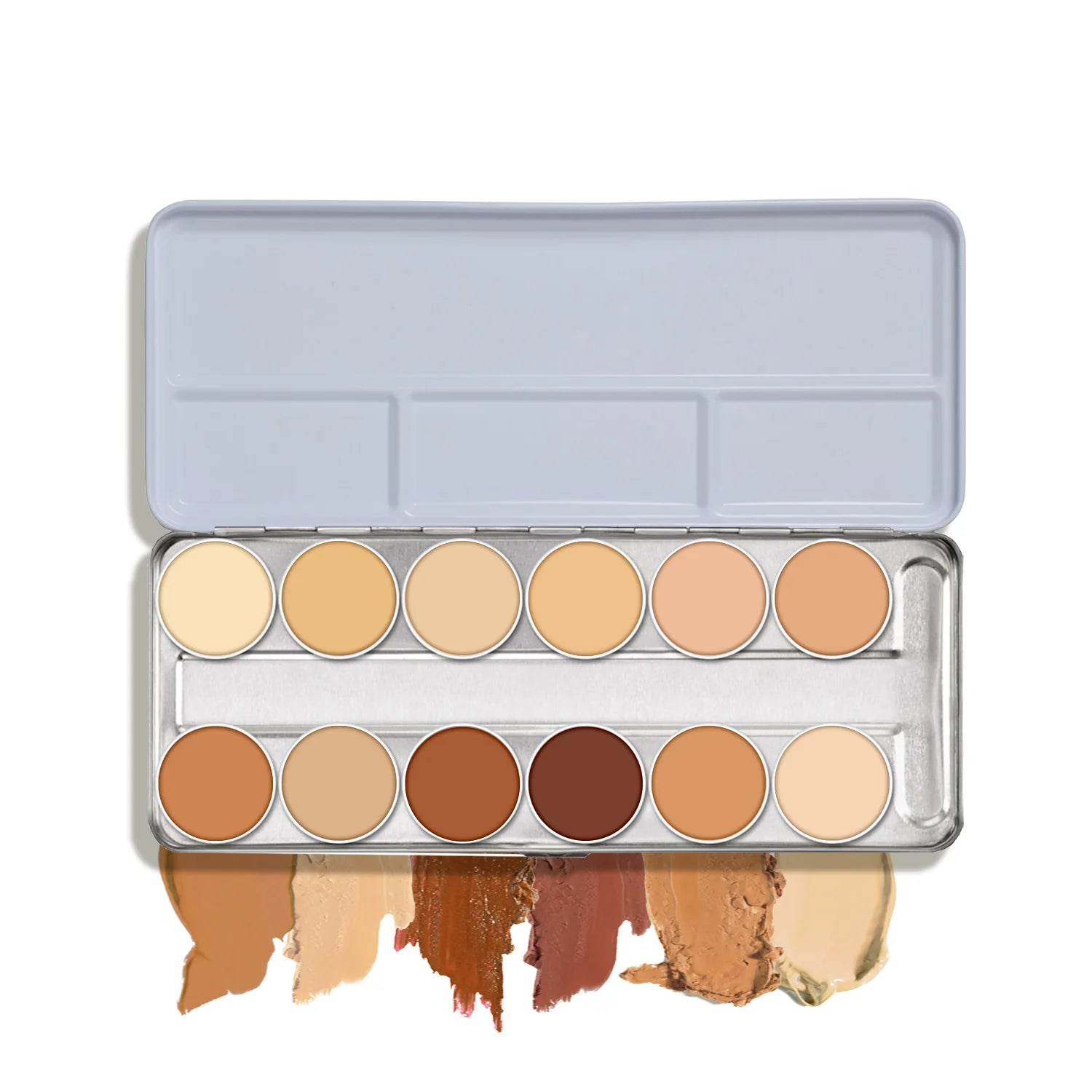 KRYOLAN DERMACOLOR PALETA CAMUFLAJE 12 TONOS