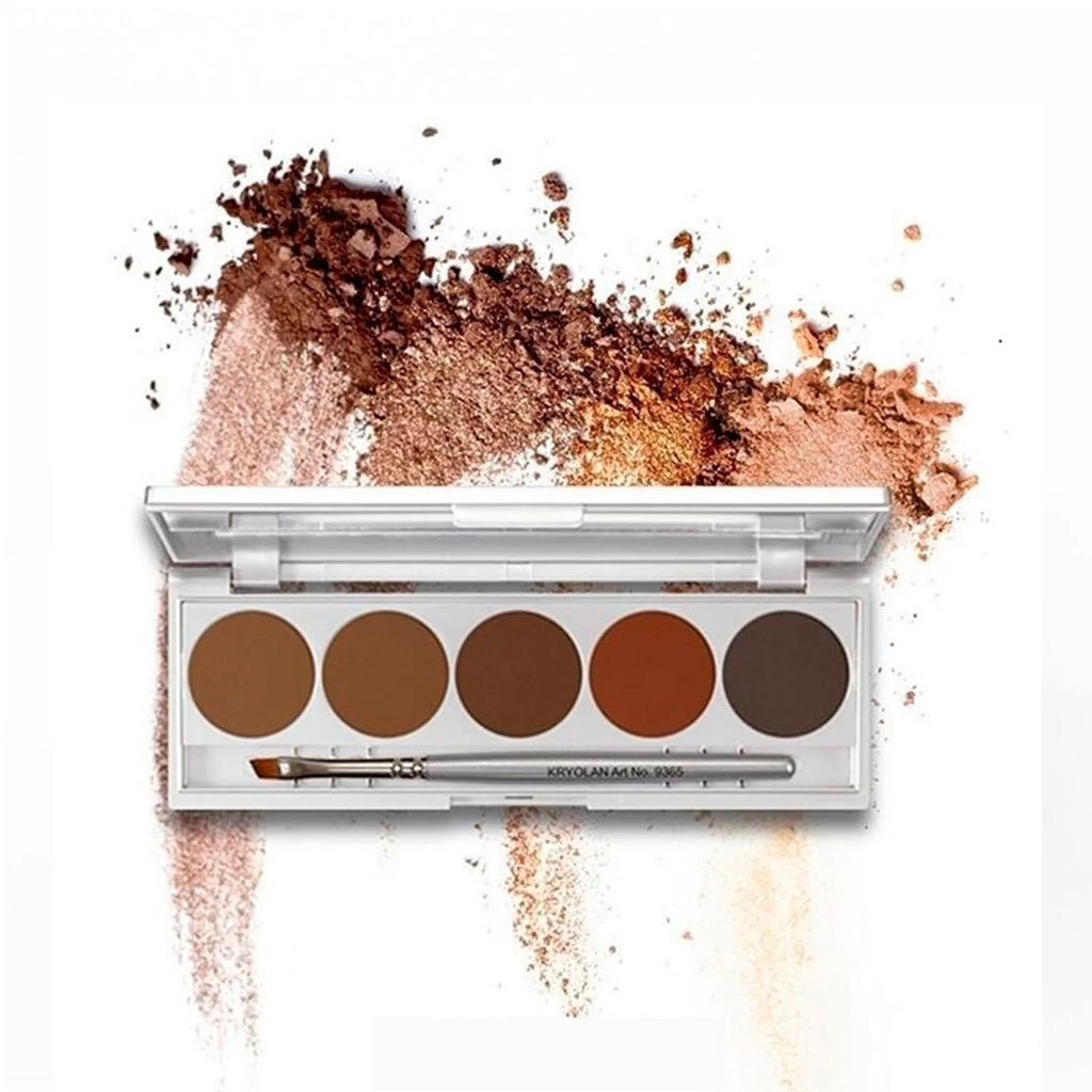 KRYOLAN EYEBROW PALETTE 5 COLOR CEJA
